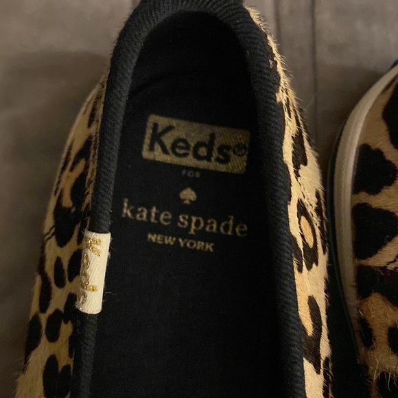 Kate Spade x Keds leopard print sneakers - Picture 5 of 6